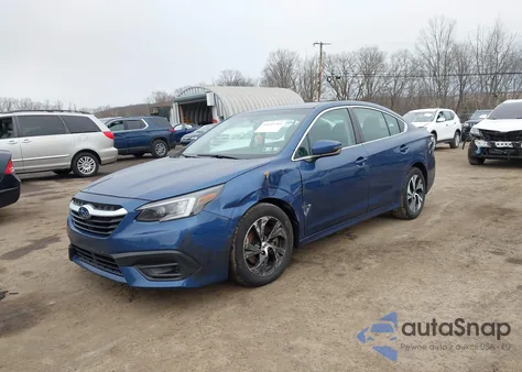 2022 Subaru Legacy Premium z USA, uszkodzony, nr VIN 4S3BWAC65N3026032